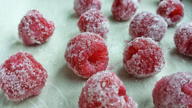 Sugared Raspberries