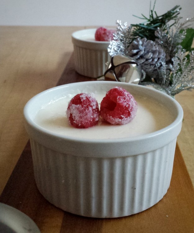 Eggnog Panna Cotta