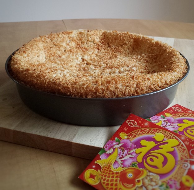 Baked Coconut Sticky Rice Cake